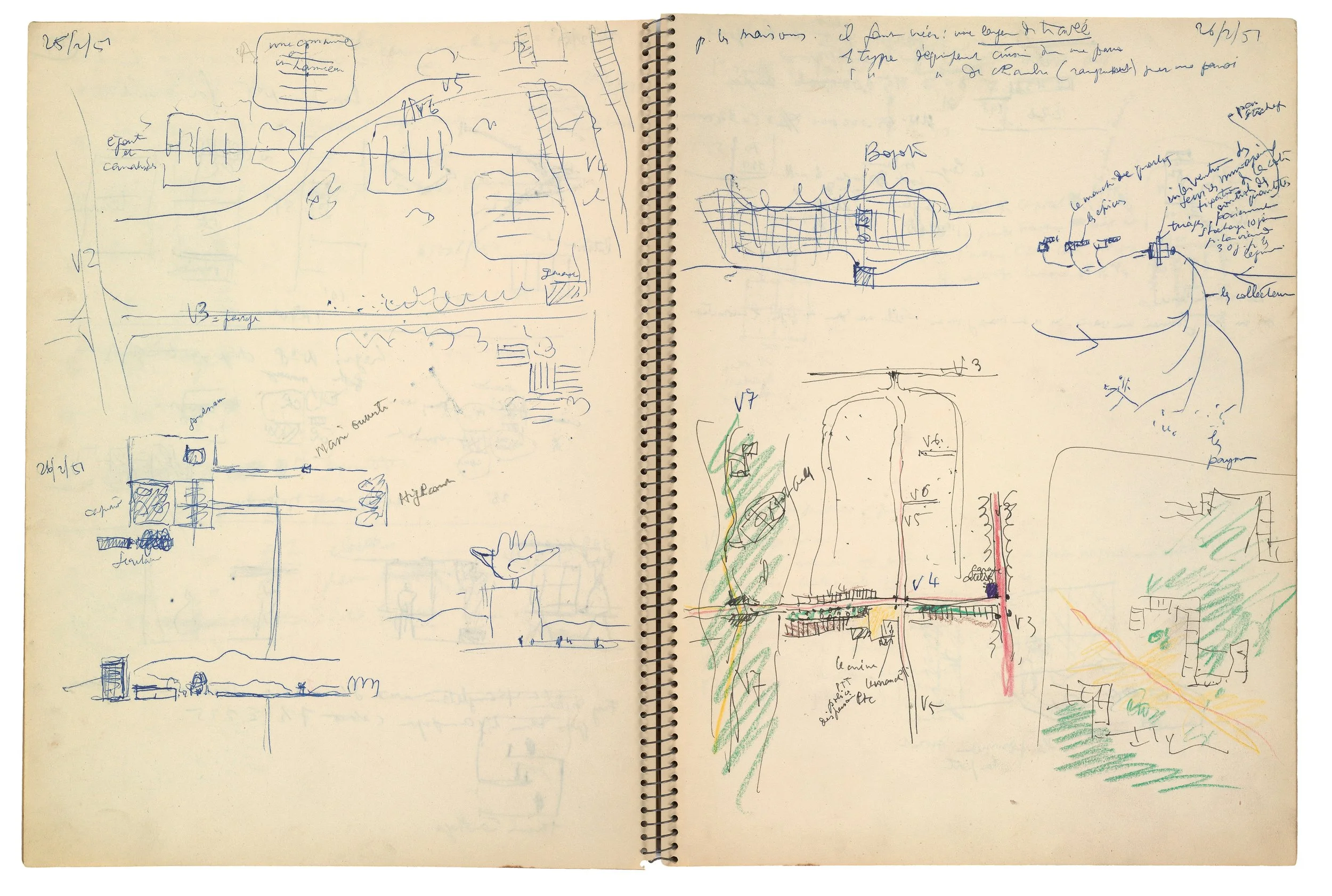 Le Corbusier. Album Punjab, 1951 — MAK Center for Art and Architecture